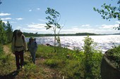 По  дороге вдоль Белого моря (восточная часть Соловков)